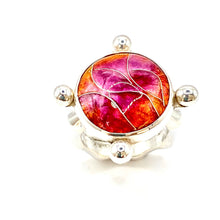 Load image into Gallery viewer, Cloisonné Sunset Ring