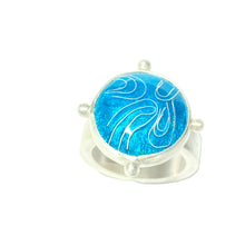 Load image into Gallery viewer, Cloisonné Mermaids Tail Ring