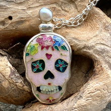 Load image into Gallery viewer, Cloisonné Sugar Skull