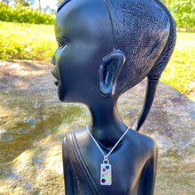 Load image into Gallery viewer, Cloisonnè Necklace - Playful Dots