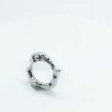 Load image into Gallery viewer, Liquid Silver Ring 02