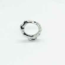 Load image into Gallery viewer, Liquid Silver Ring 06