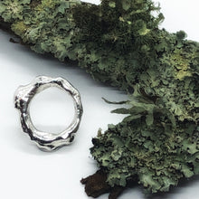 Load image into Gallery viewer, Liquid Silver Ring 06