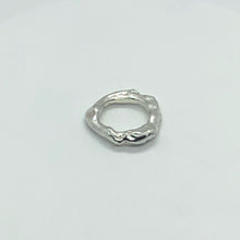 Load image into Gallery viewer, Liquid Silver Ring 07