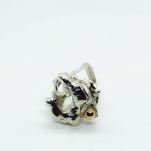 Load image into Gallery viewer, Liquid Silver Ring - Monster