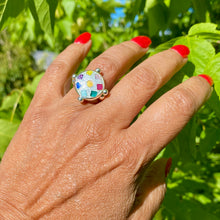 Load image into Gallery viewer, Cloisonné Chakra Ring