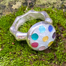Load image into Gallery viewer, Cloisonné Chakra Circle
