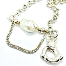 Load image into Gallery viewer, Contemporary Necklace - Baroque Pearl