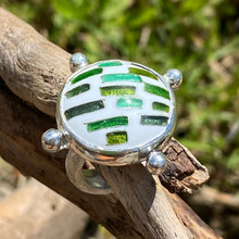 Load image into Gallery viewer, Cloisonné Green Line
