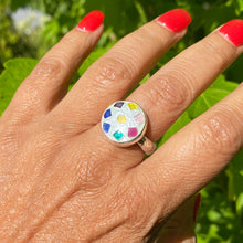 Load image into Gallery viewer, Cloisonné Chakra Square